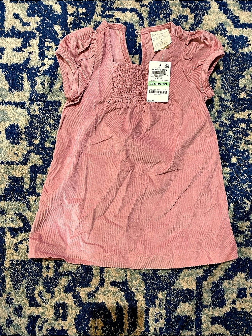 First Impressions Sept Dresses Pink Baby 18 Months NWT